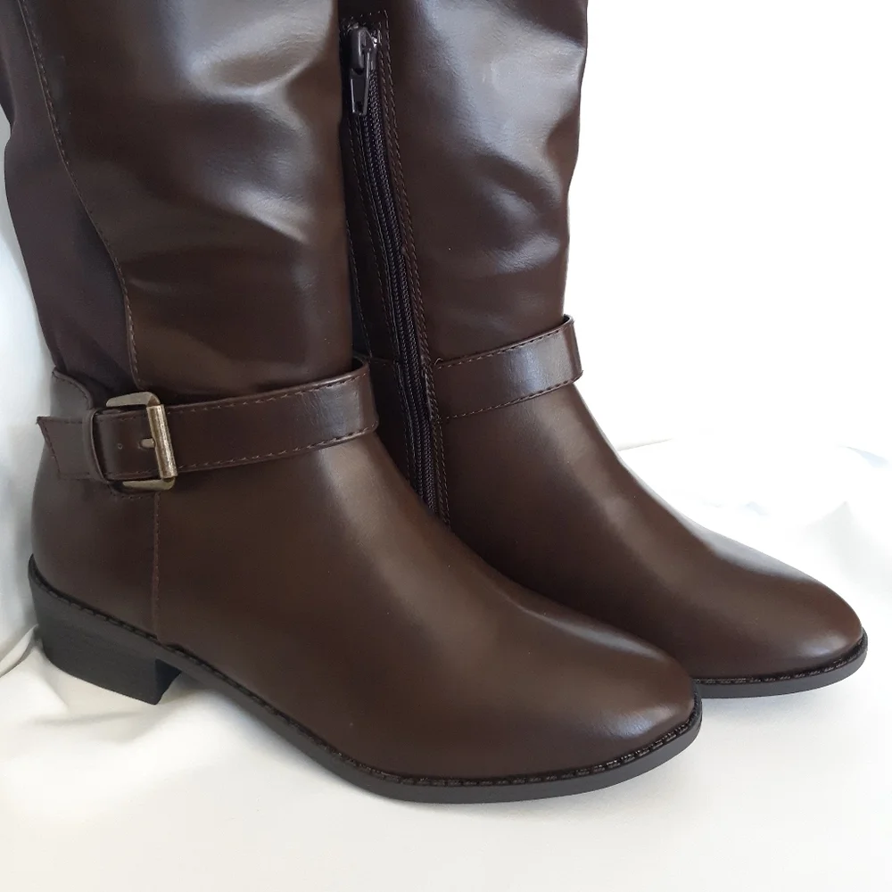 NIB New Rampage Ivey Tall Riding Boots - Picture 2 of 6